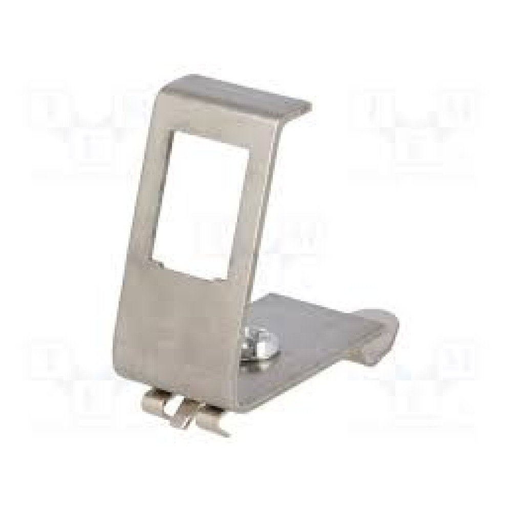 Logilink Hutschienenadapter f. 1xRJ45 Keystone Module,Metall