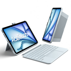 Inateck Keyboard iPad 11"/10,9" QWERTZ RGB gray