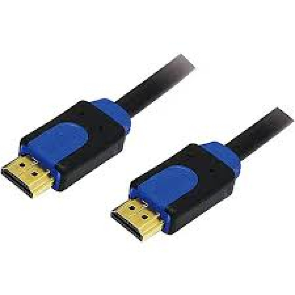 Logilink HDMI-Kabel Ethernet A -> A St/St  1.00m Gold