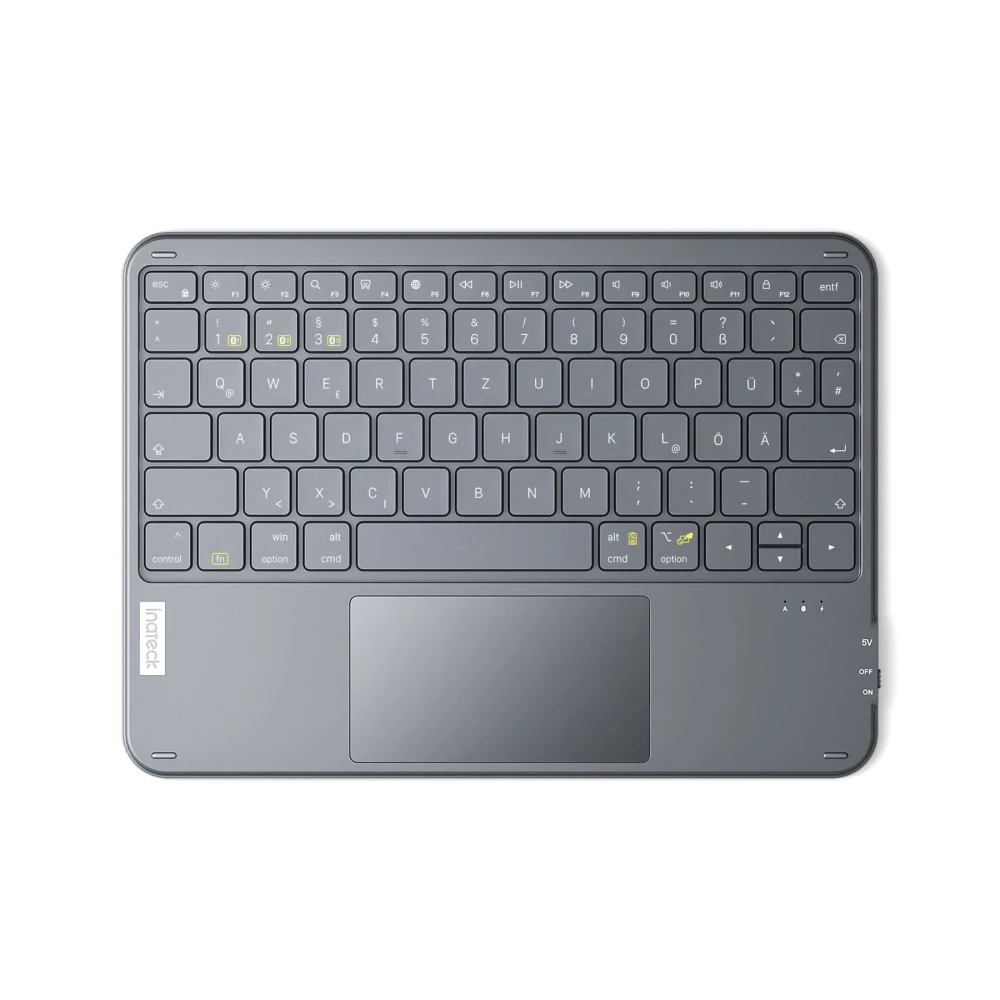 Inateck Keyboard Tablet QWERTZ gray