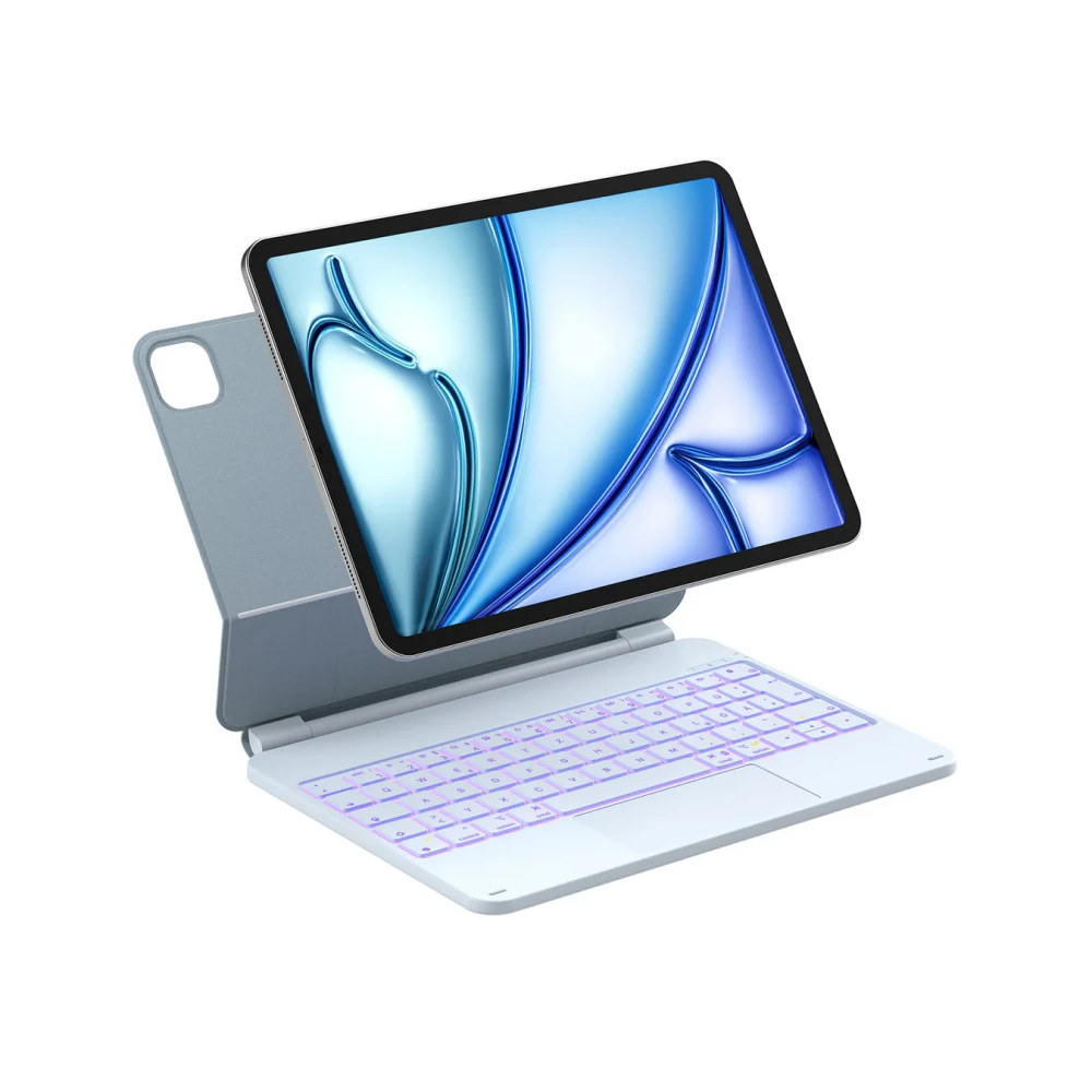 Inateck Keyboard iPad 11" QWERTZ blue