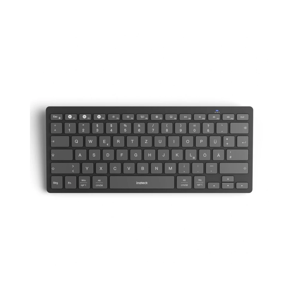 Inateck Keyboard BT QWERTZ gray