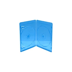 Mediarange BD-Leerhülle für 2 Discs 7mm blau