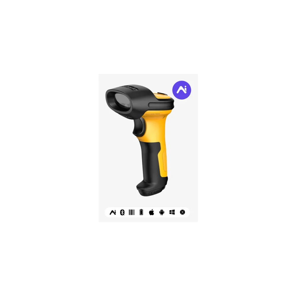 Inateck Barcodescanner P6-AI yellow [BCST-P6-AI_yellow]