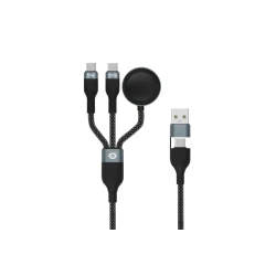 Conceptronic Kabel USB-C/-A2.0->USB-C/AWC/PD    480Mbs 1.50m