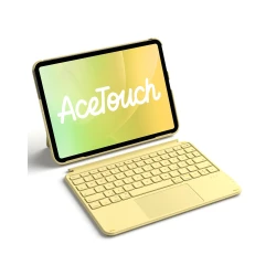 Inateck Keyboard iPad 10,9"/11" Compatible QWERTZ yellow