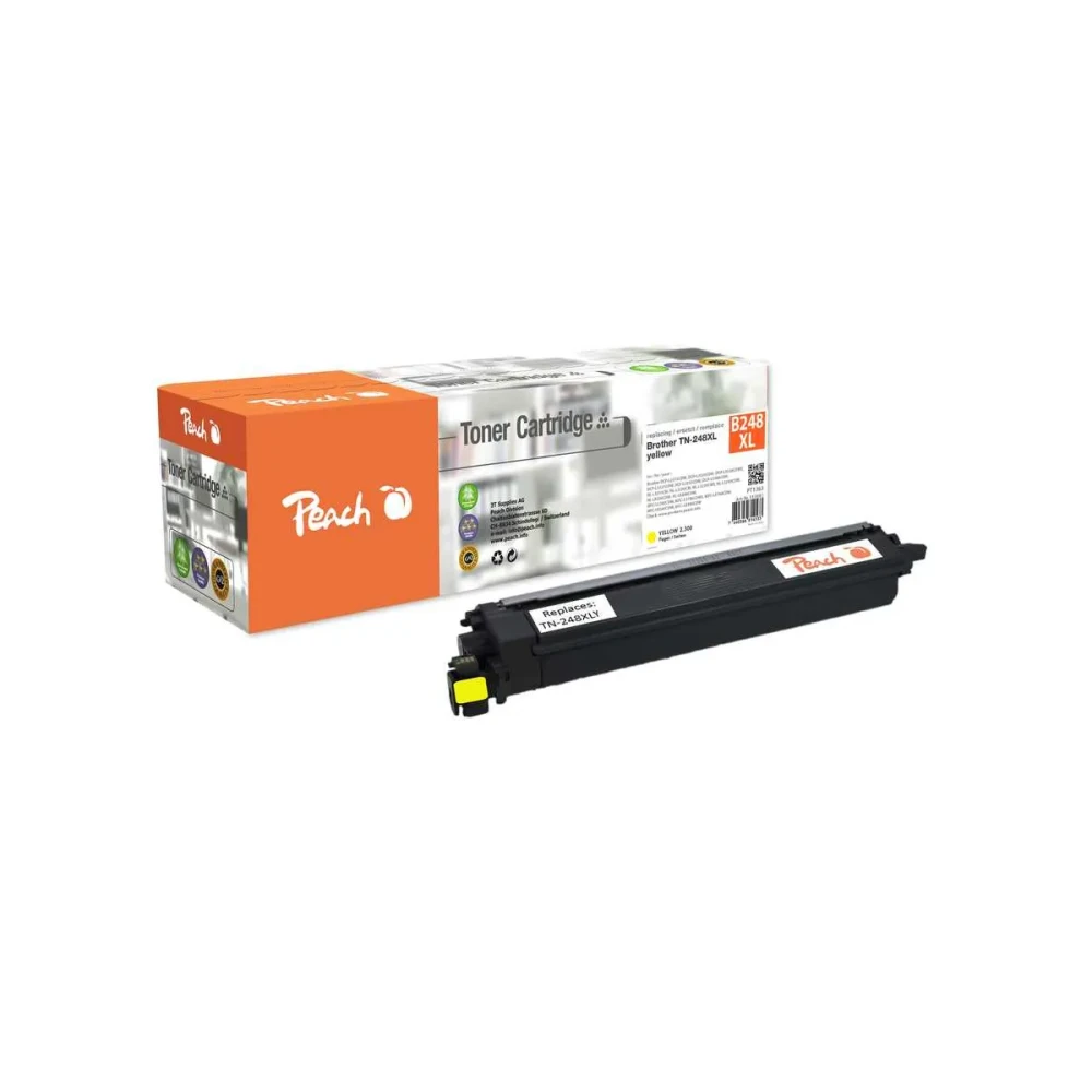 Peach Toner Brother TN-248XL (DCP-L3520) yellow 2300 Seiten remanufactured