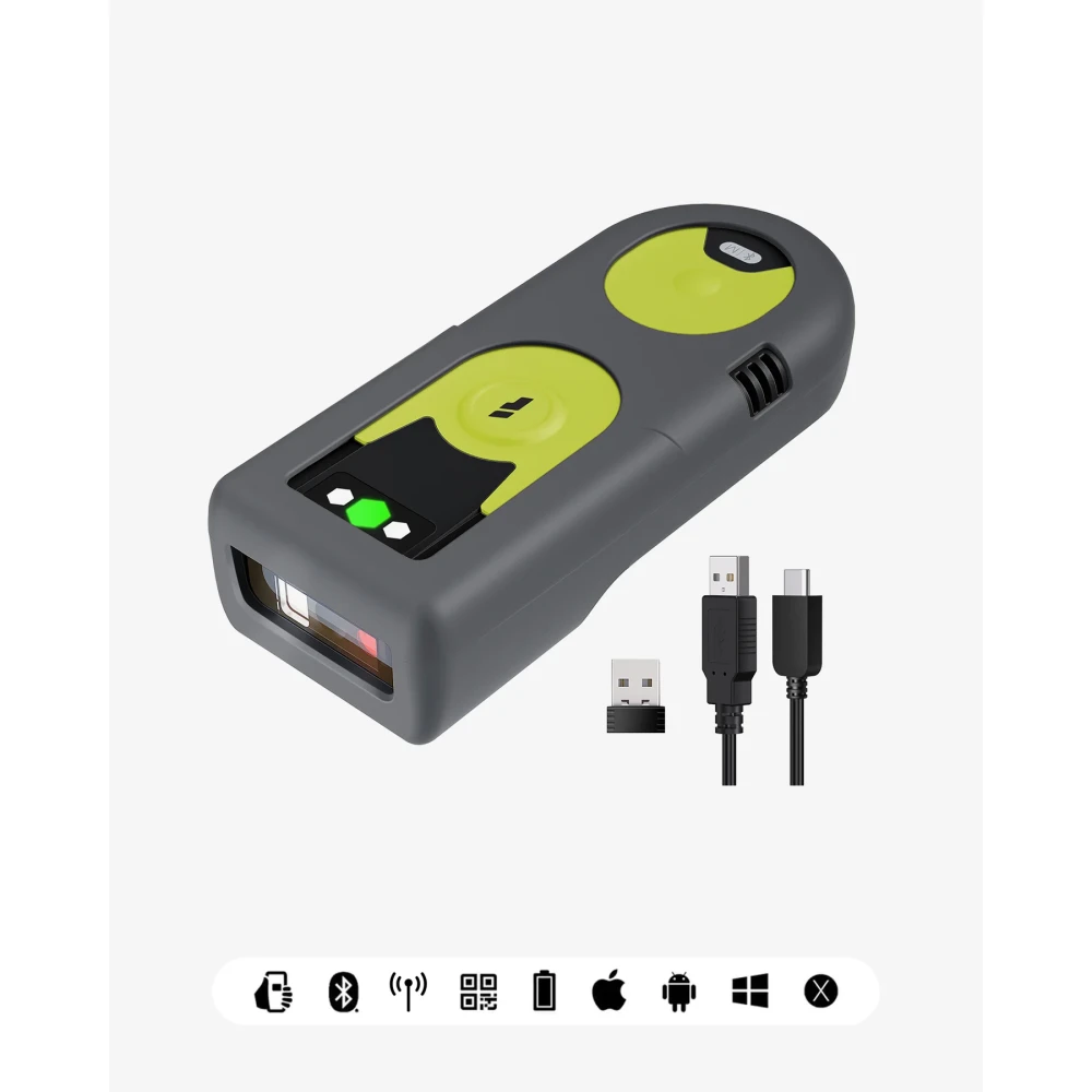 Inateck Barcodescanner 42 gelb [BCST-42_gelb]