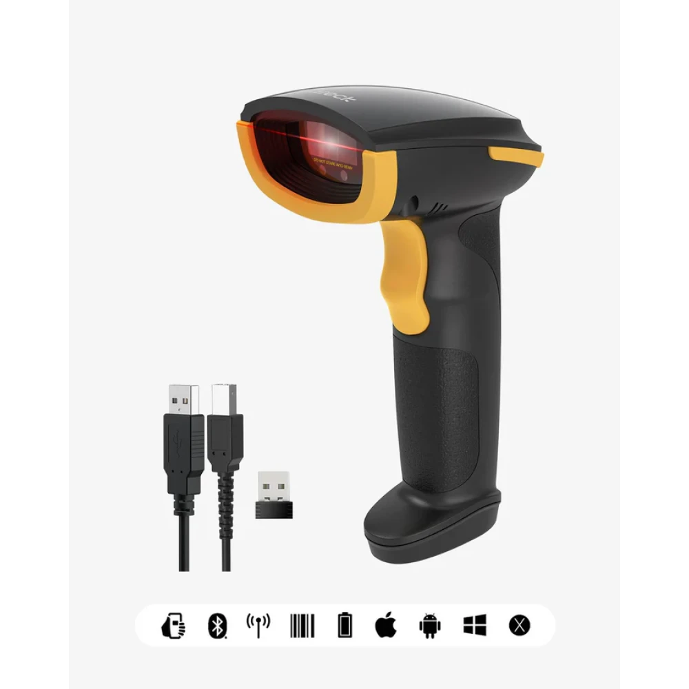 Inateck Barcodescanner BCST-24 black (N6043)