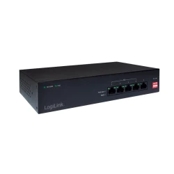 Logilink Switch 5-Port PoE 10/100/1000 MBits/s