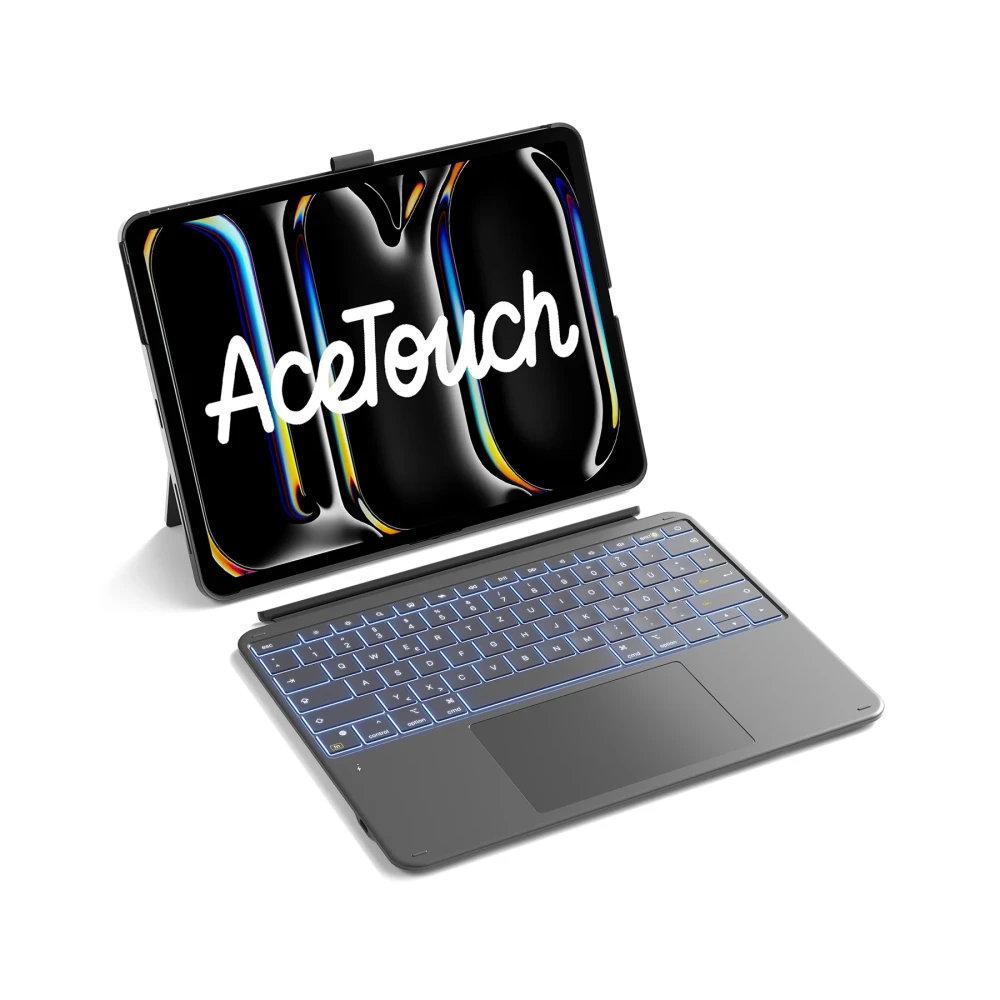 Inateck Keyboard Ace Touch iPad 13" Compatible QWERTZ gray