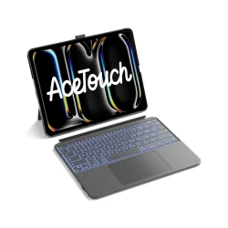 Inateck Keyboard Ace Touch iPad 13" Compatible QWERTZ gray