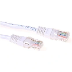 ACT CAT6 U/UTP WHITE         0.50M