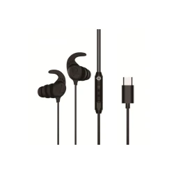 Conceptronic Headset In-Ear USB-C/Mikro/Ergono./+   1.20m sw