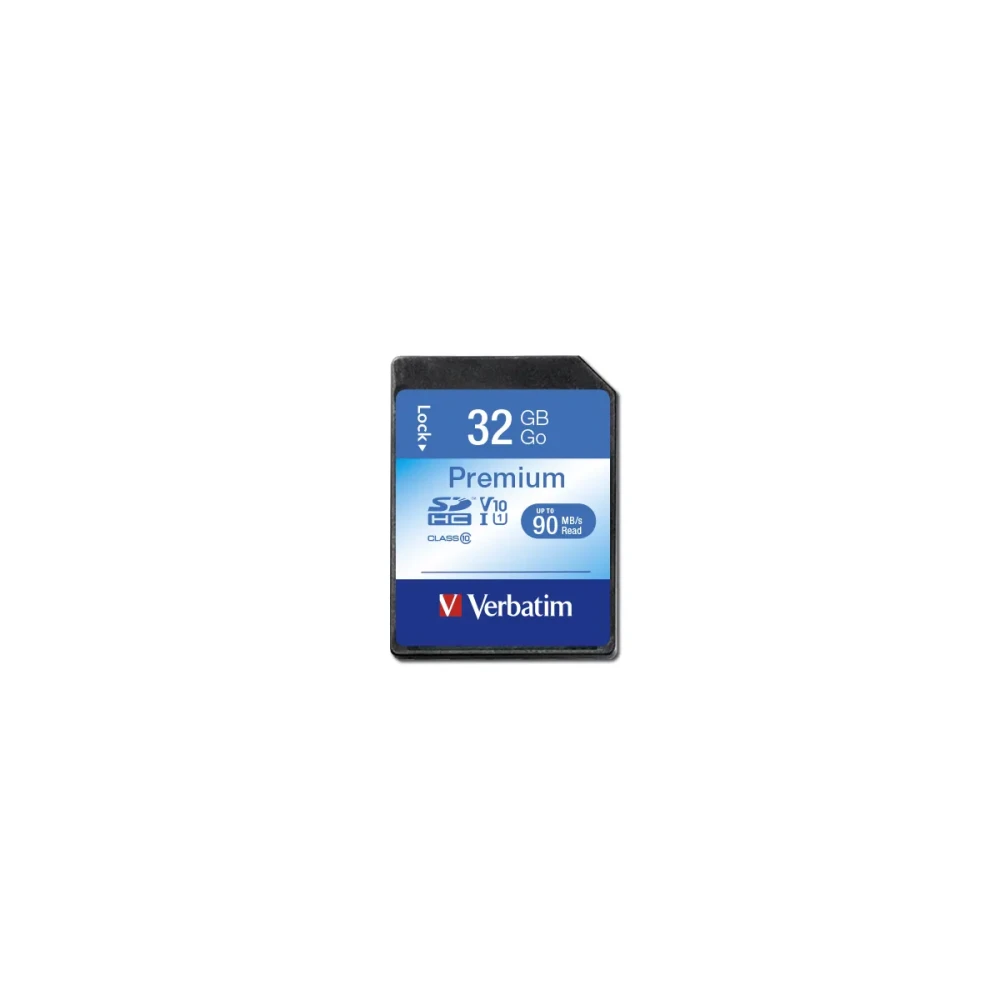 Verbatim SD Card  32GB Verbatim SDHC Premium Class 10 retail