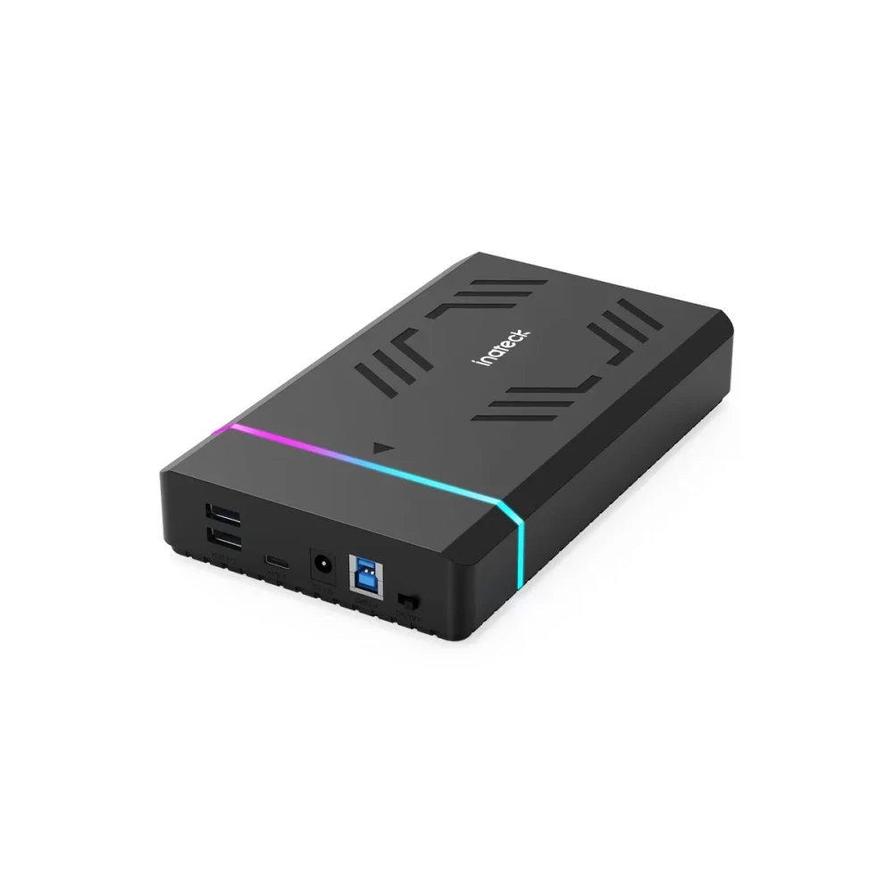 Inateck Festplattengeh.RGB 3.5" USB 3.0 2.5/3.5" SATA H/SSD