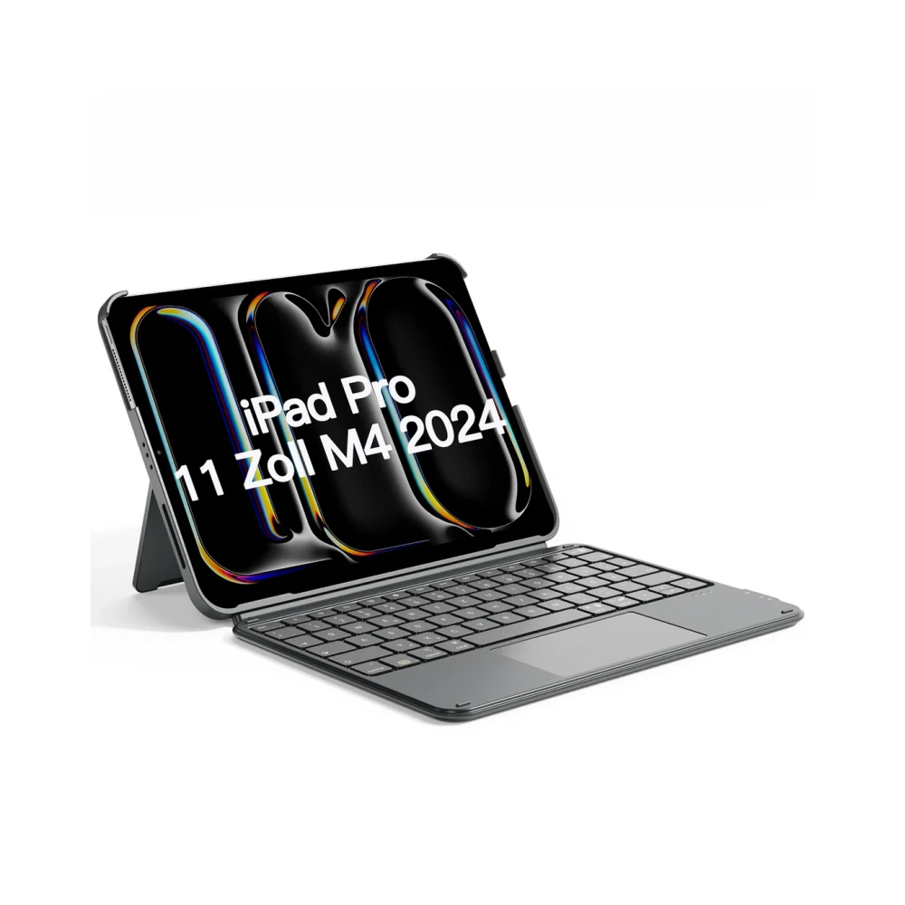 Inateck Keyboard iPad 13" Compatible QWERTZ gray